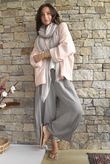 Hippie Shake Linen Blend Shirt Jacket Washed Peachy Nude